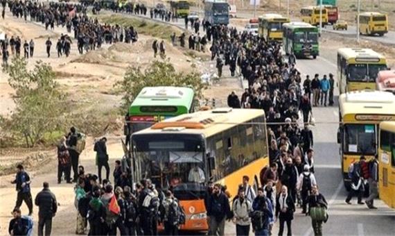 3500 زائر اربعین از مازندران به مرز مهران منتقل شدند