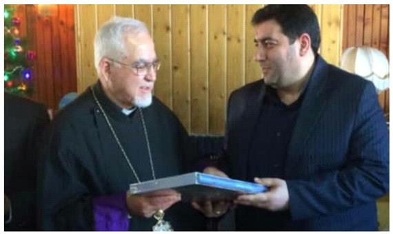 مدیرکل فرهنگ و ارشاد اسلامی مازندران با نماینده پاپ در ایران دیدار کرد