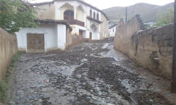 سیلاب شب گذشته آسیبی به خانه نیما یوشیج نرسانده است