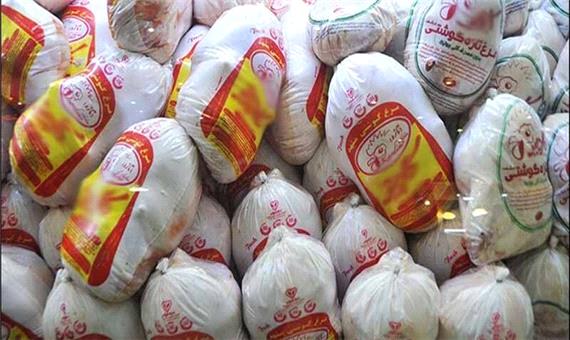 توزیع ضربتی 100 تن گوشت مرغ در مازندران