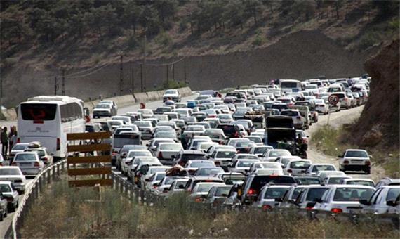 ترافیک سنگین در مبادی خروجی جاده‌های مازندران