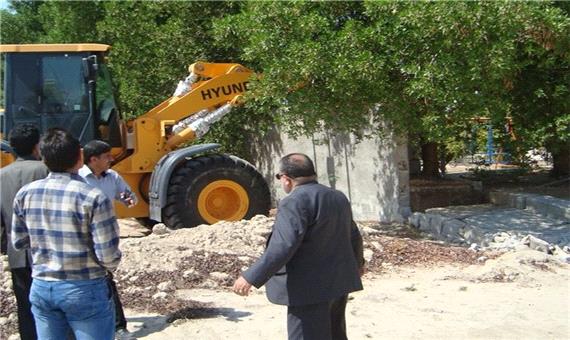 تخریب 30 مورد ساخت ساز غیر مجاز  در نوشهر