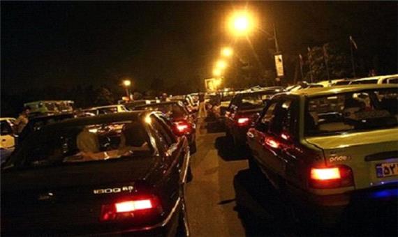 ترافیک نیمه‌سنگین در چالوس