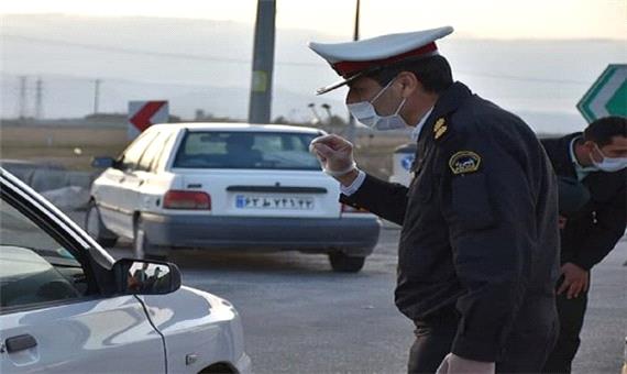 جریمه کرونایی بیش از 4 هزار خودرو در مازندران