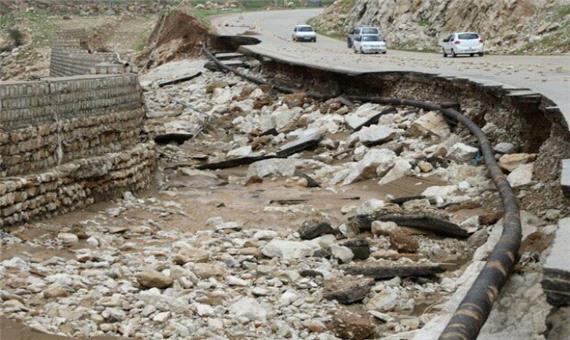 احداث جاده سیل‌زده خرم‌آباد - پلدختر در انتظار اعتبار