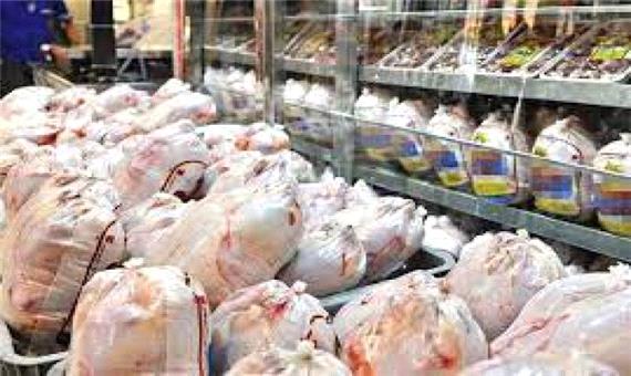 کشف 28 تن مرغ احتکار شده در مازندران
