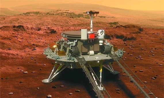 اولین مریخ نورد چین روی سیاره سرخ قدم زد