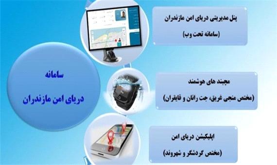 افتتاح اپلیکیشن «دریای امن» و مچ‌بندهای هوشمند به‌زودی در مازندران
