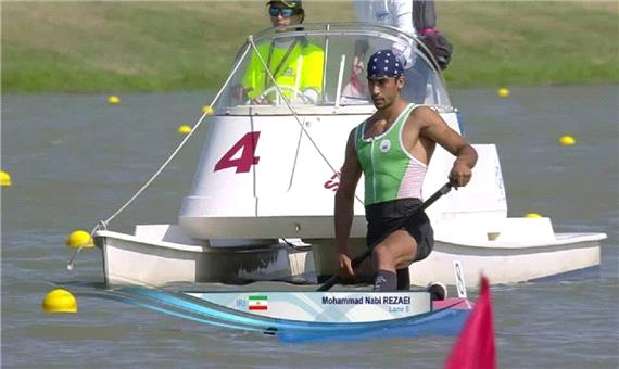 صعود رضایی به نیمه نهایی مسابقات قهرمانی آب‌های آرام جهان