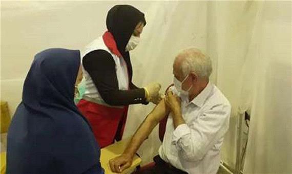 واکسیناسیون 8546 نفر در مراکز هلال احمر مازندران