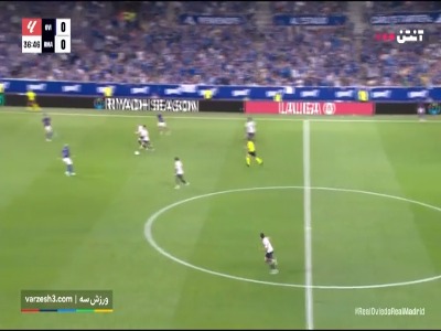گل اول رئال مادرید به رئال اویدو توسط امباپه