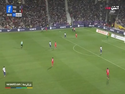 گل سوم تولوز به پاری سن ژرمن توسط ووسا