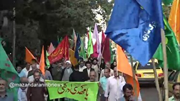بیعت دوباره با منجی عالم بشریت در مازندران