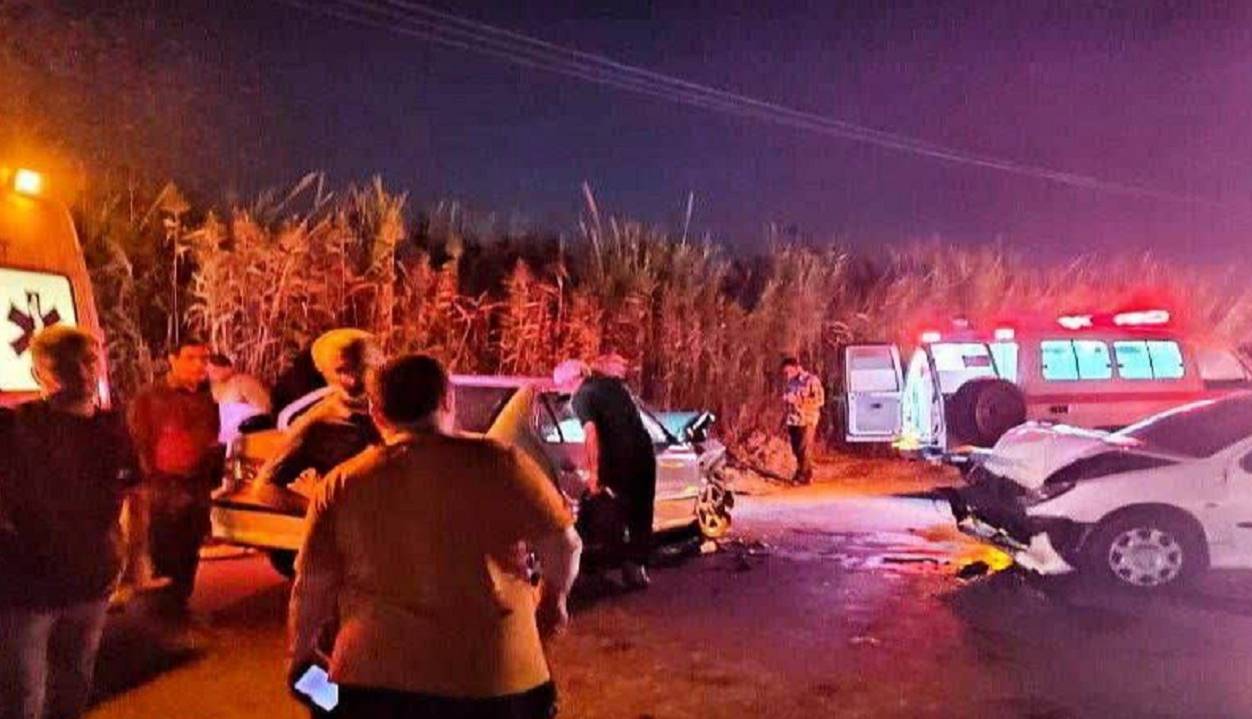 تصادف در محور چپکرود شهرستان جویبار ۵ زخمی برجای گذاشت