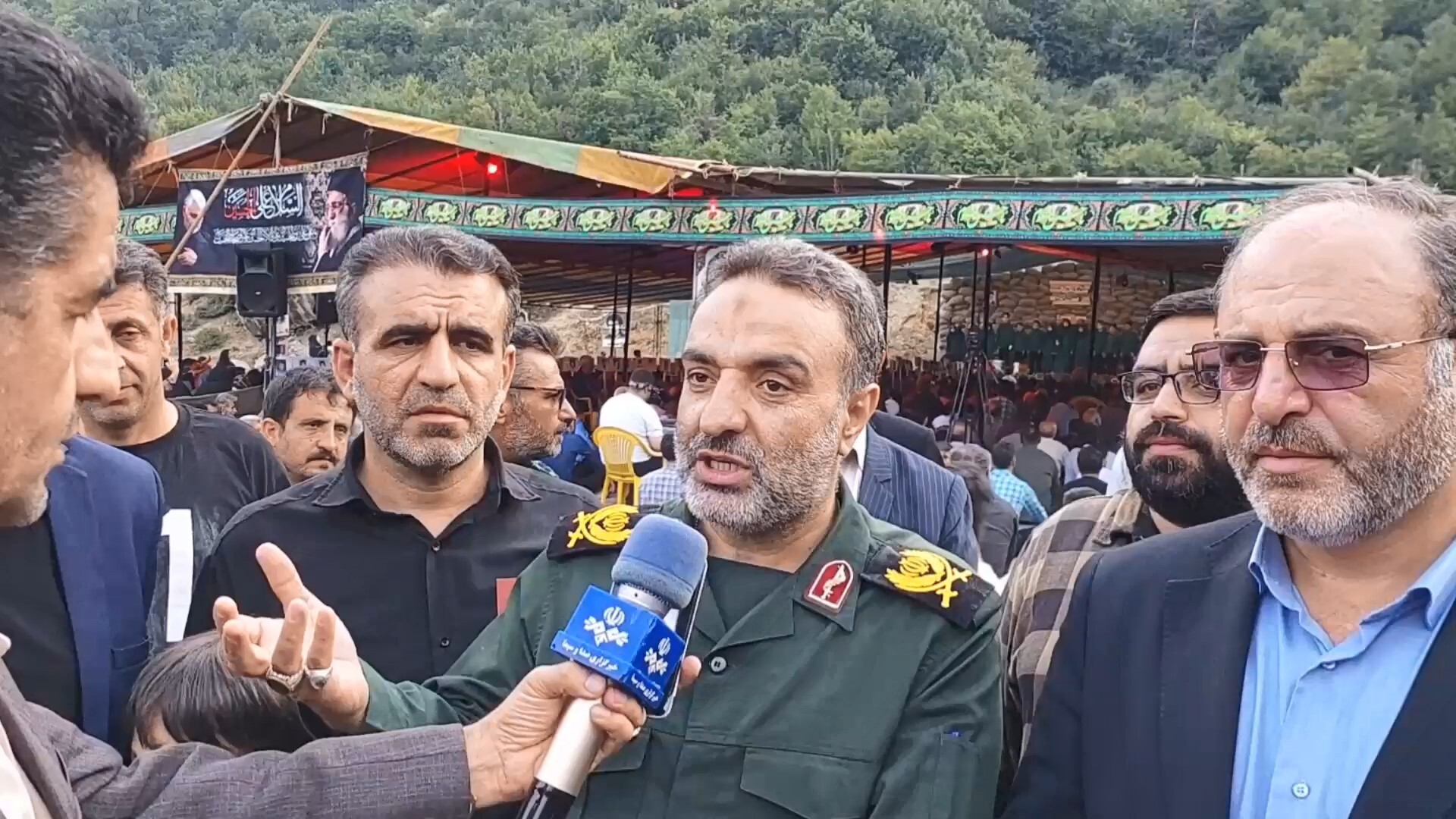 یادواره ۱۱۴ شهید دهستان ولوپی سوادکوه به میزبانی روستای کارمزد برگزار شد