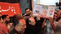 وداع با پیکر مطهر جانباز ۷۰ درصد شهید دولت آبادی در ساری