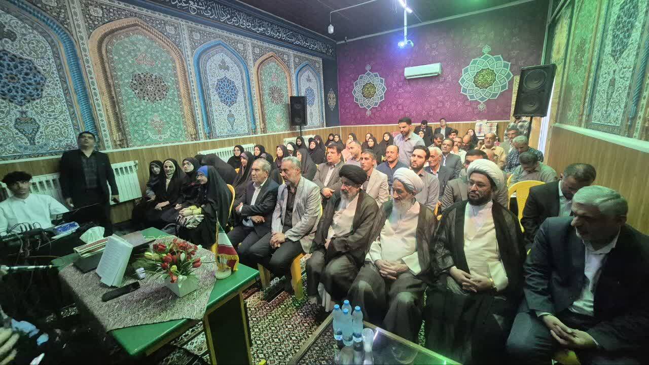 تجلیل نماینده ولی‌فقیه از افتخارآفرینان ملی تنکابن