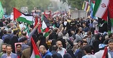 حمایت مردم مازندران از ملت مقاوم و قهرمان فلسطین