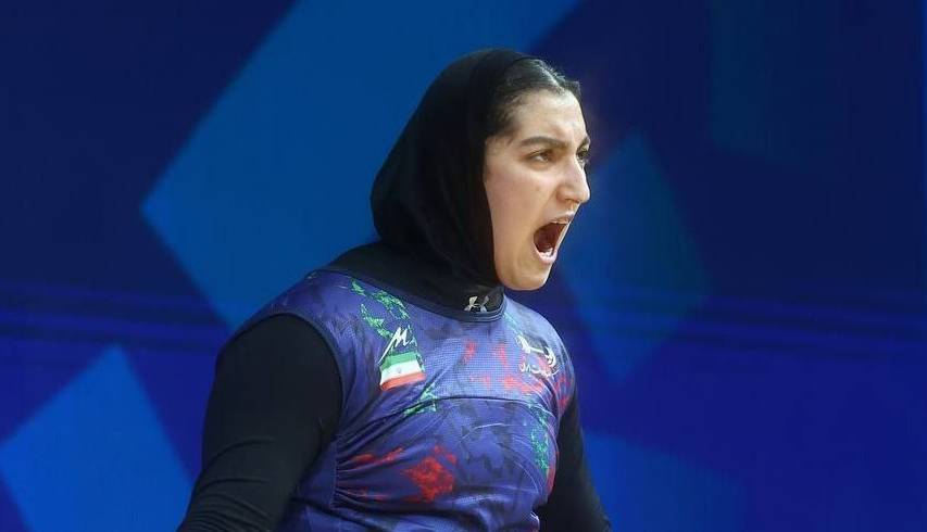 مدال برنز آلما حسینی در یکضرب دسته ۶۹ کیلوگرم