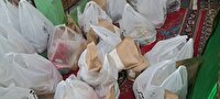 توزیع ۸۵ بسته معیشتی بین نیازمندان در بهشهر