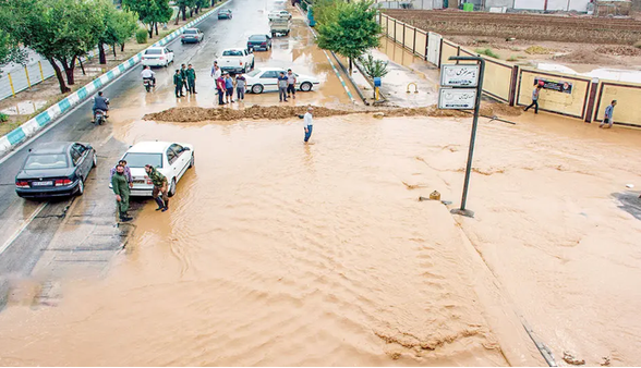 هشدار زرد هواشناسی نسبت به وقوع سیلاب و طغیان رودخانه‌ها در مازندران