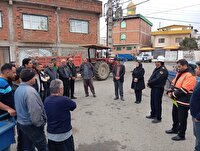 آشنایی رانندگان ادوات کشاورزی دابودشت با نصب علائم