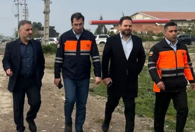 آغاز عملیات اجرایی پل تکمیلی ورودی شمالی نکا