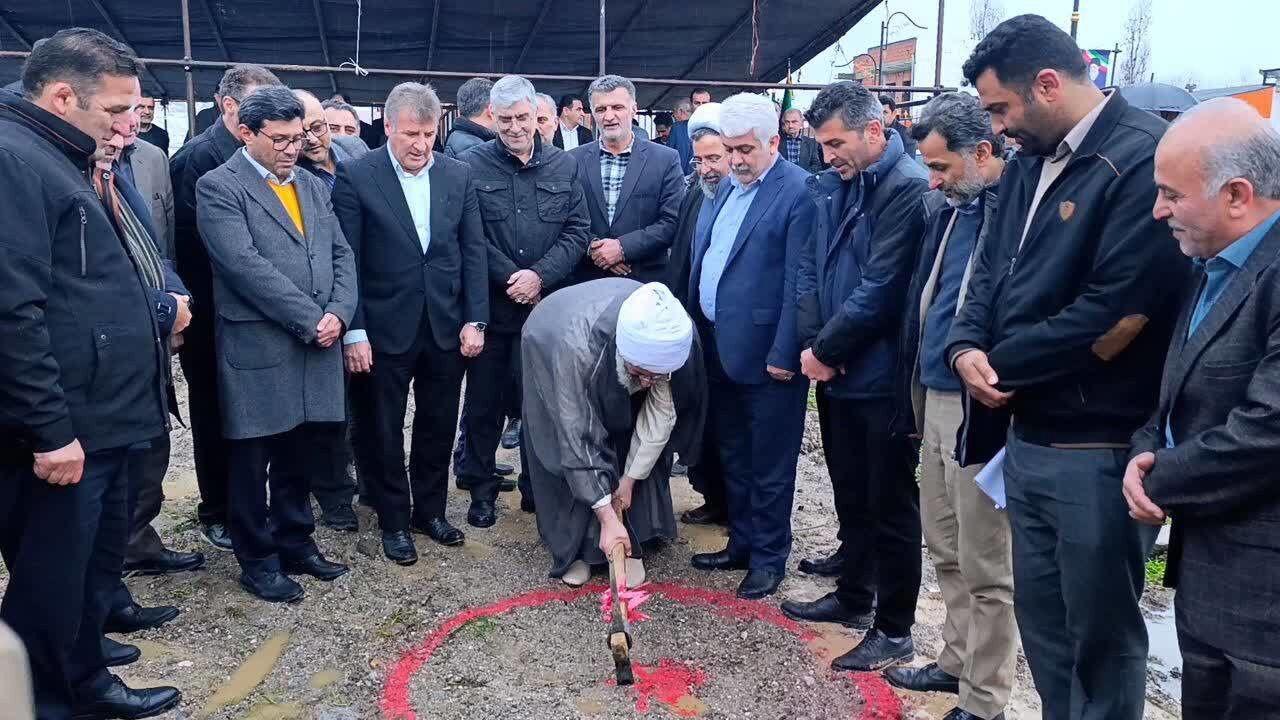 آغاز ساخت ۱۴ مسکن ویژه روستایی در وسطی‌کلا آمل