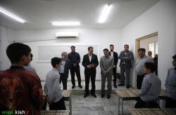 تأکید مدیرعامل سازمان منطقه آزاد کیش بر ادامه روند توسعه زیرساخت‌های آموزشی و حمایت از معلمان