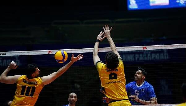 دبل پیروزی شهدابی‌ها مقابل تیم والیبال استقلال گنبد