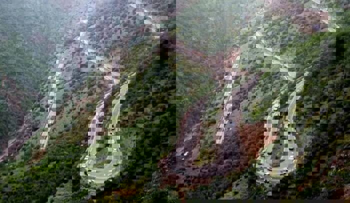 ترافیک نیمه سنگین در محورهای هراز و کندوان