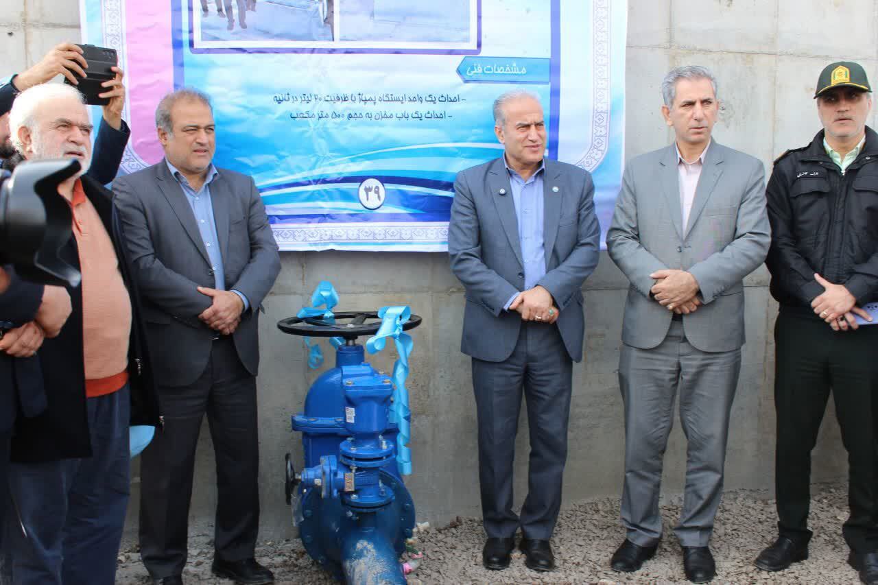 افتتاح ۱۲ طرح کشاورزی و آبرسانی در قائم شهر