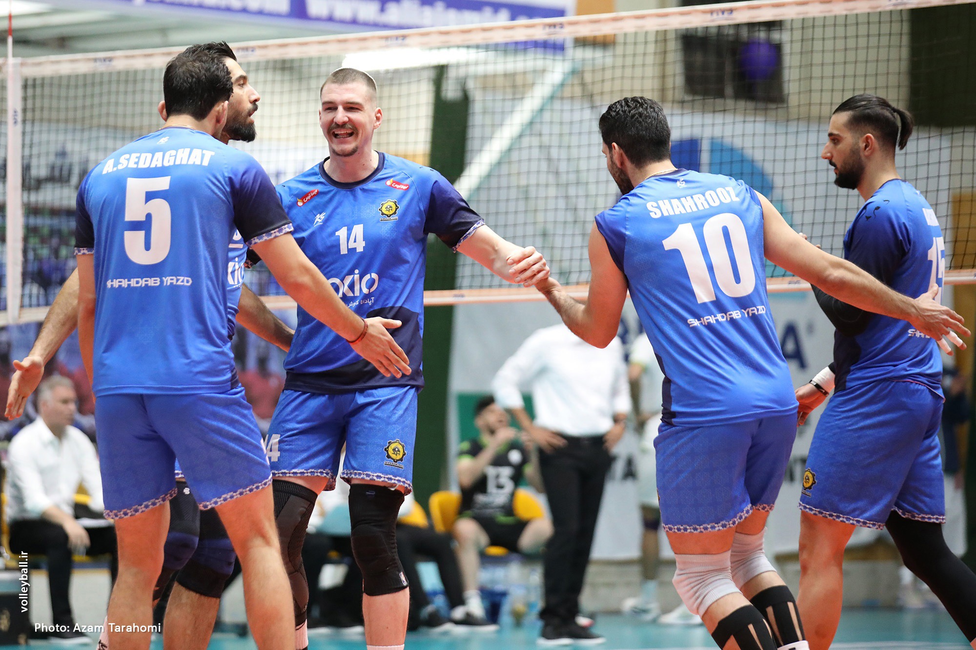 شکست سه بر دو مهرگان نور برابر صدرنشین لیگ والیبال