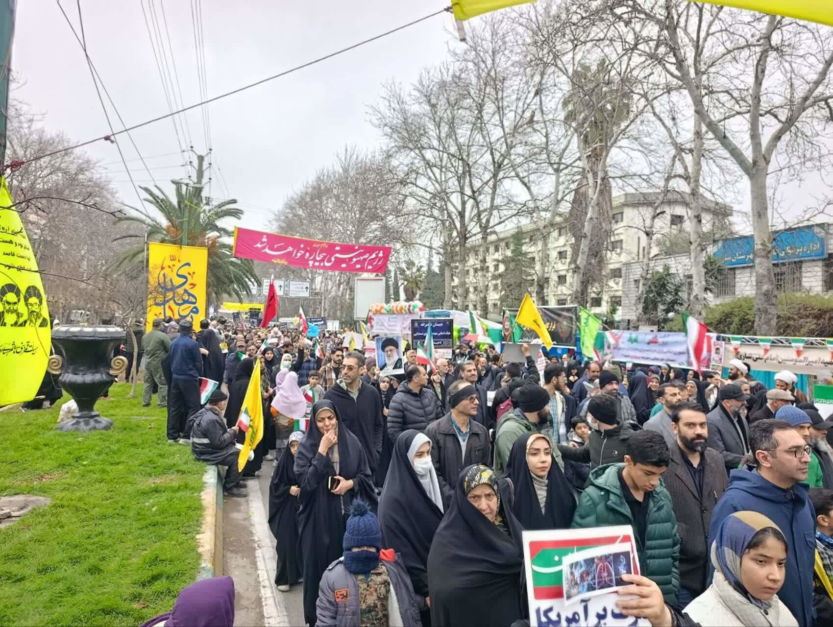 شور انقلابی مردم مازندران در فجر ۴۷