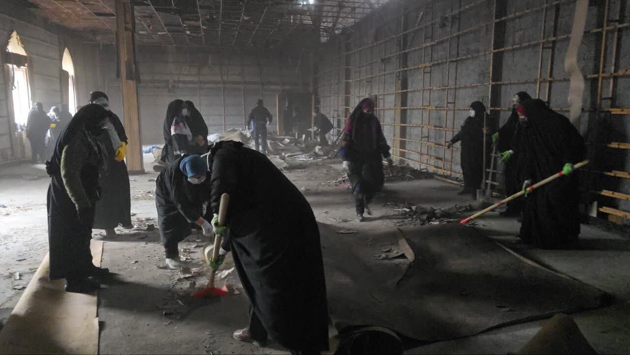 بازسازی مصلی جوادالائمه (ع) رامسر