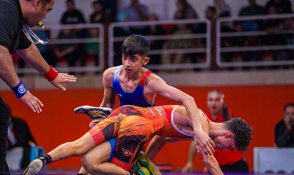 مازندران، مقام سوم کشتی آزاد نوجوانان کشور