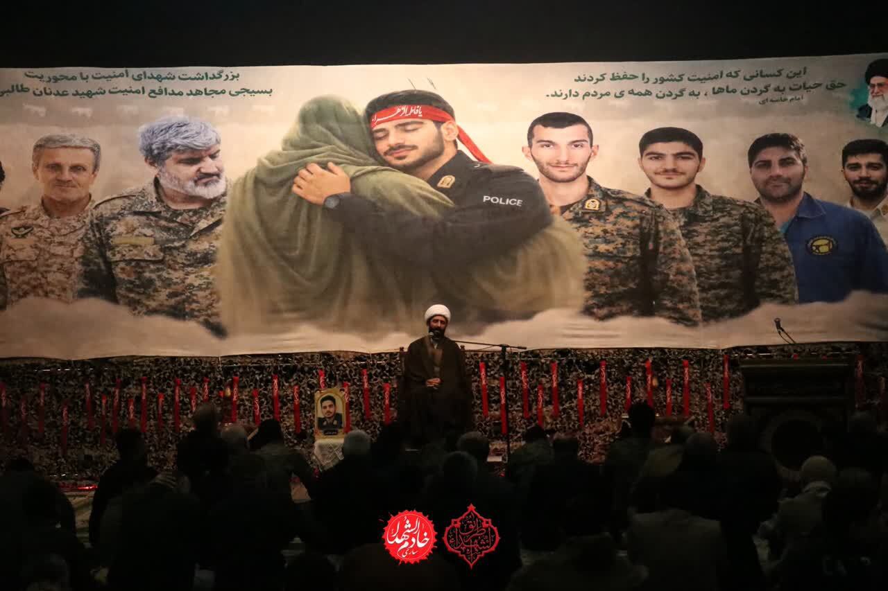 آیین سومین سالگرد شهادت عدنان طالبی در ساری برگزار شد