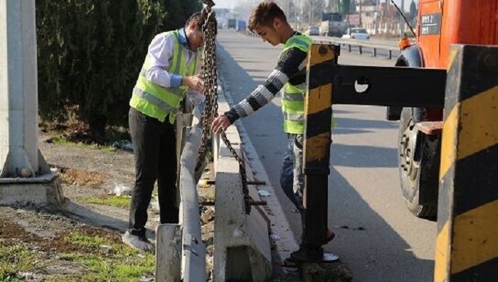 جایگزینی ۲۰ کیلومتر نیوجرسی در جاده‌های مازندران