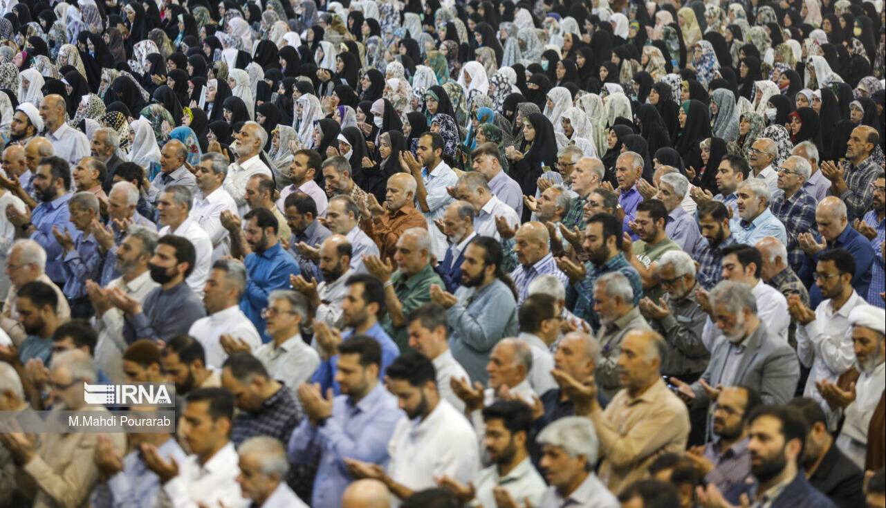 مردم استان مازندران نماز عید قربان اقامه کردند
