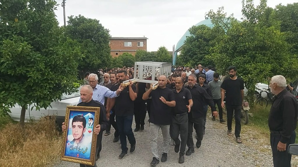 پدر شهید نصیری در فریدونکنار آسمانی شد