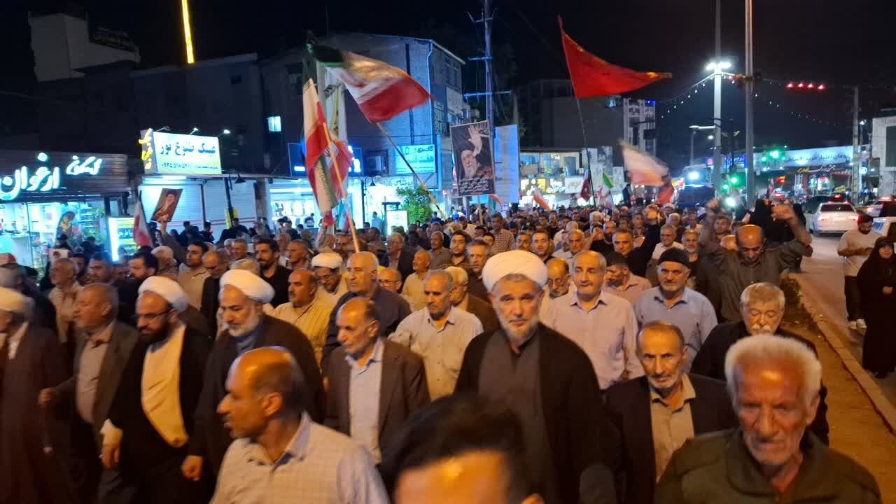 نکا در موج صدم حماسه حضور