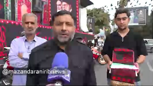 پیوندپرچم ولایت با پرچم امام حسین (ع) در شب های حماسی مازندران
