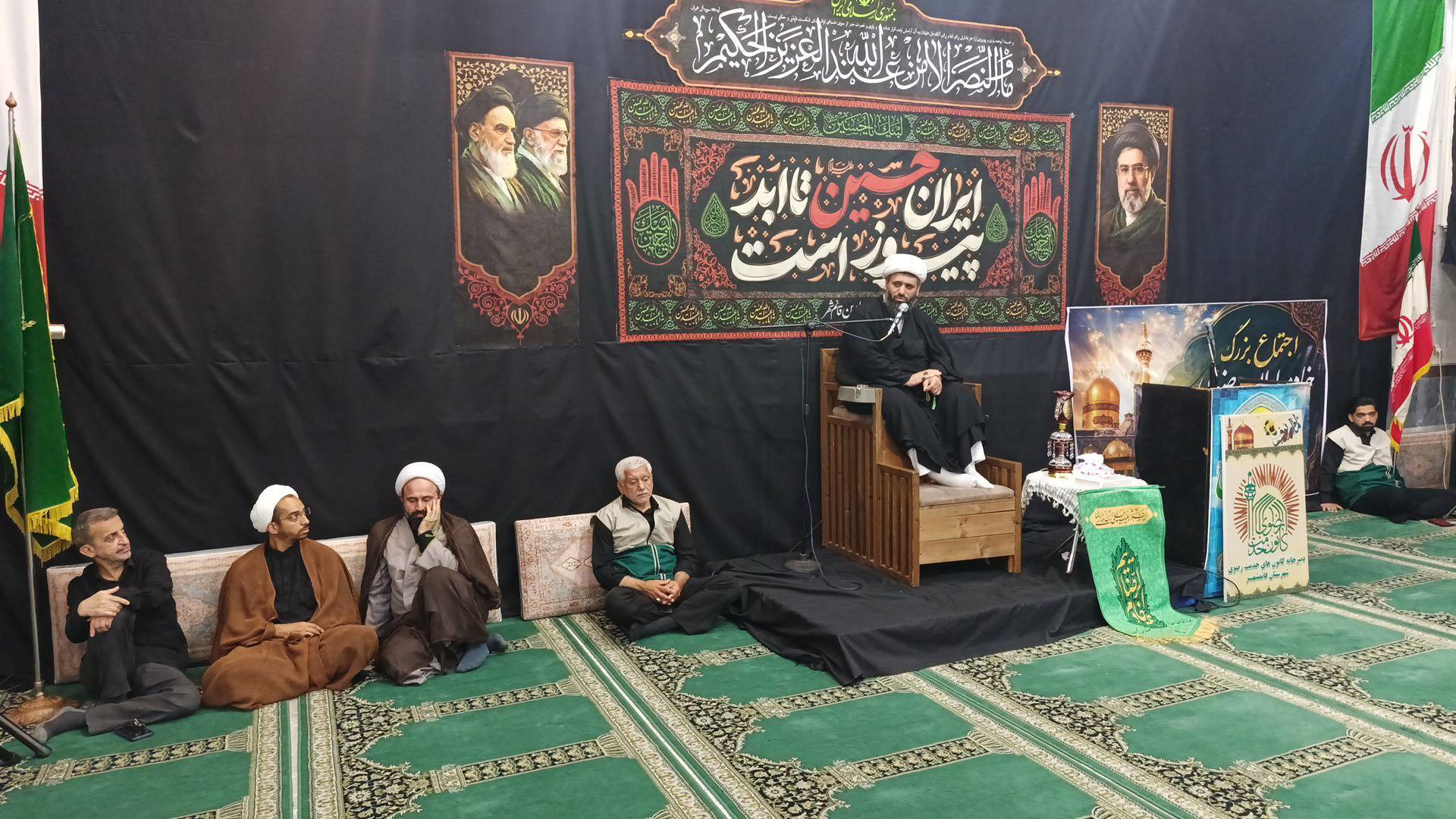 اجتماع خادمیاران رضوی قائم‌شهر در سالروز شهادت حضرت علی‌اصغر(ع)