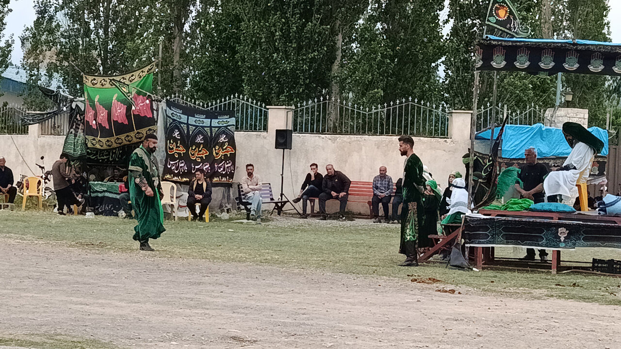 تعزیه حضرت عباس (ع) در شهر کجور