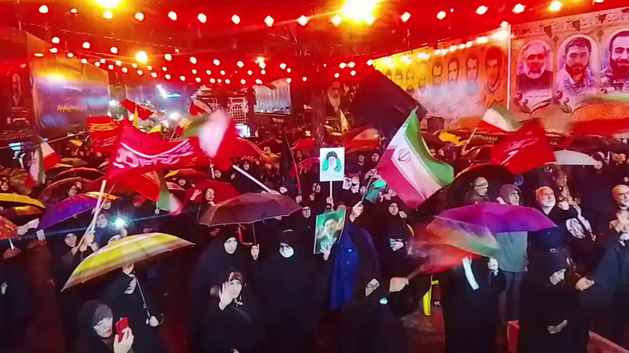 اجتماع پرشور عاشقان حسینی در نوشهر