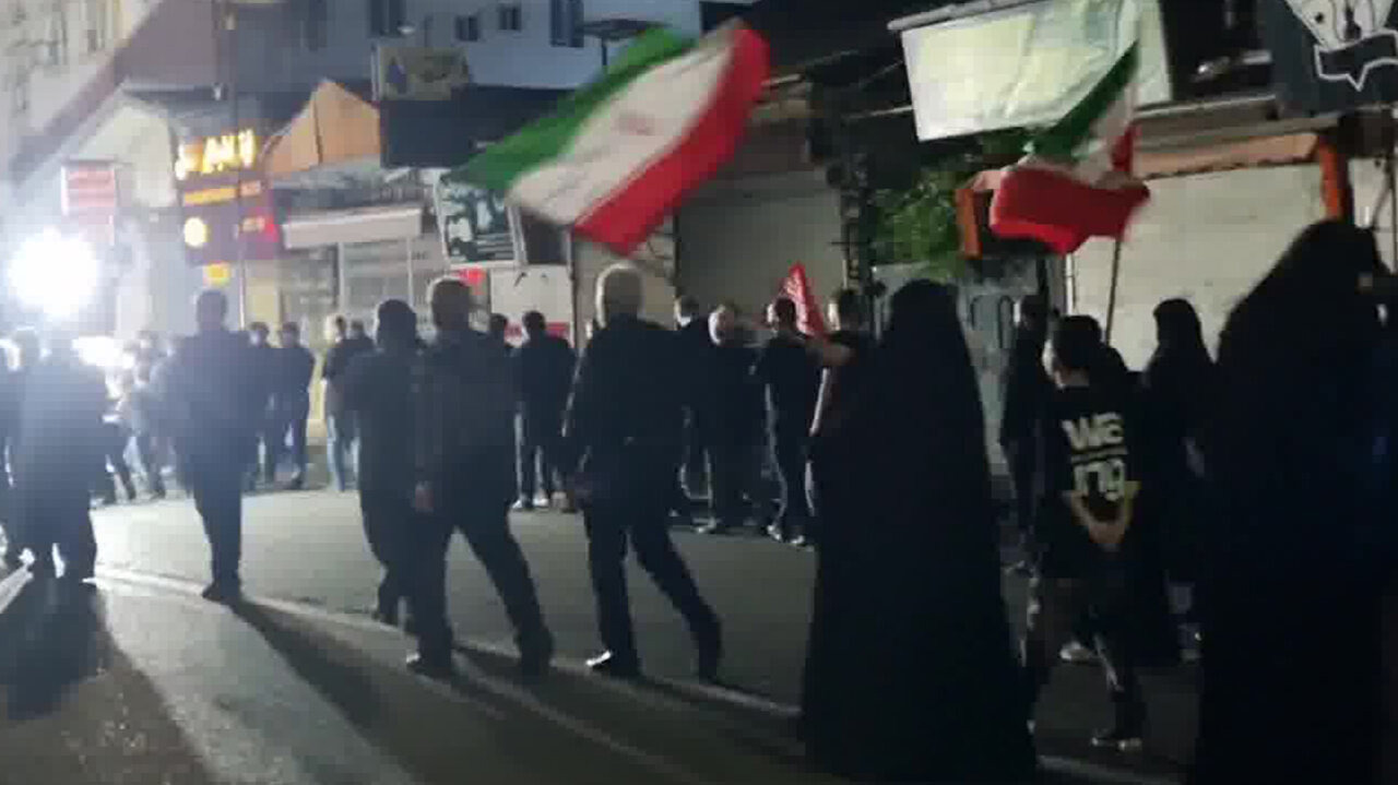 مراسم عزاداری رهبر شهید در رامسر