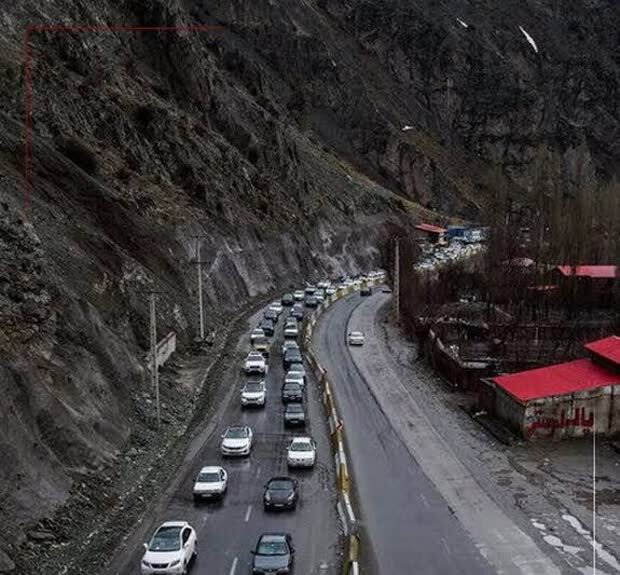 محور هراز دو روز مسدود می‌شود