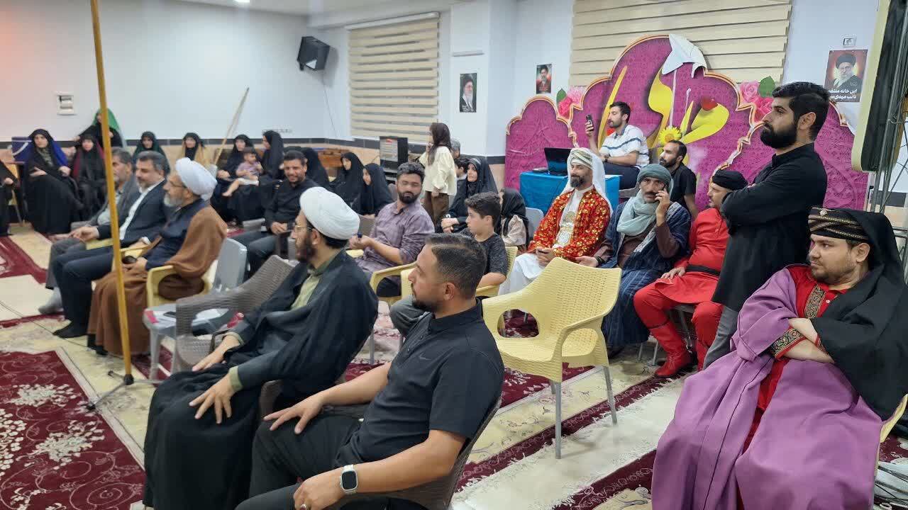 رونمایی از پوستر نمایش آیینی «در آغوش خورشید» در فریدونکنار