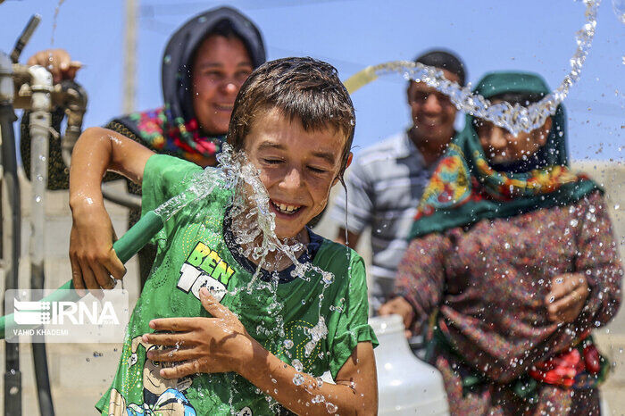 آب آشامیدنی ۱۹ روستای کلاردشت پایدار شد