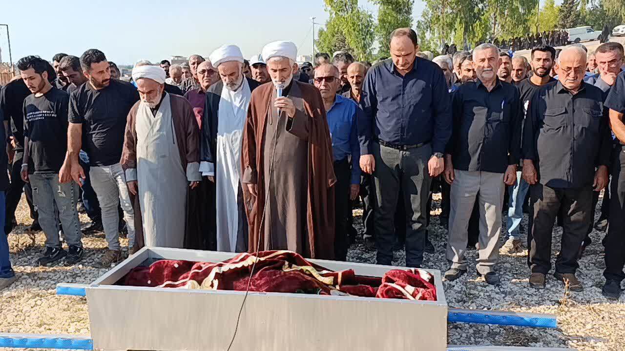مادر شهید رمضانی در نکا به فرزند شهیدش پیوست